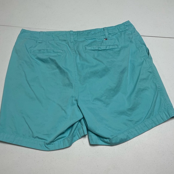 Tommy Hilfiger Women's Teal Shorts - Picture 4 of 9